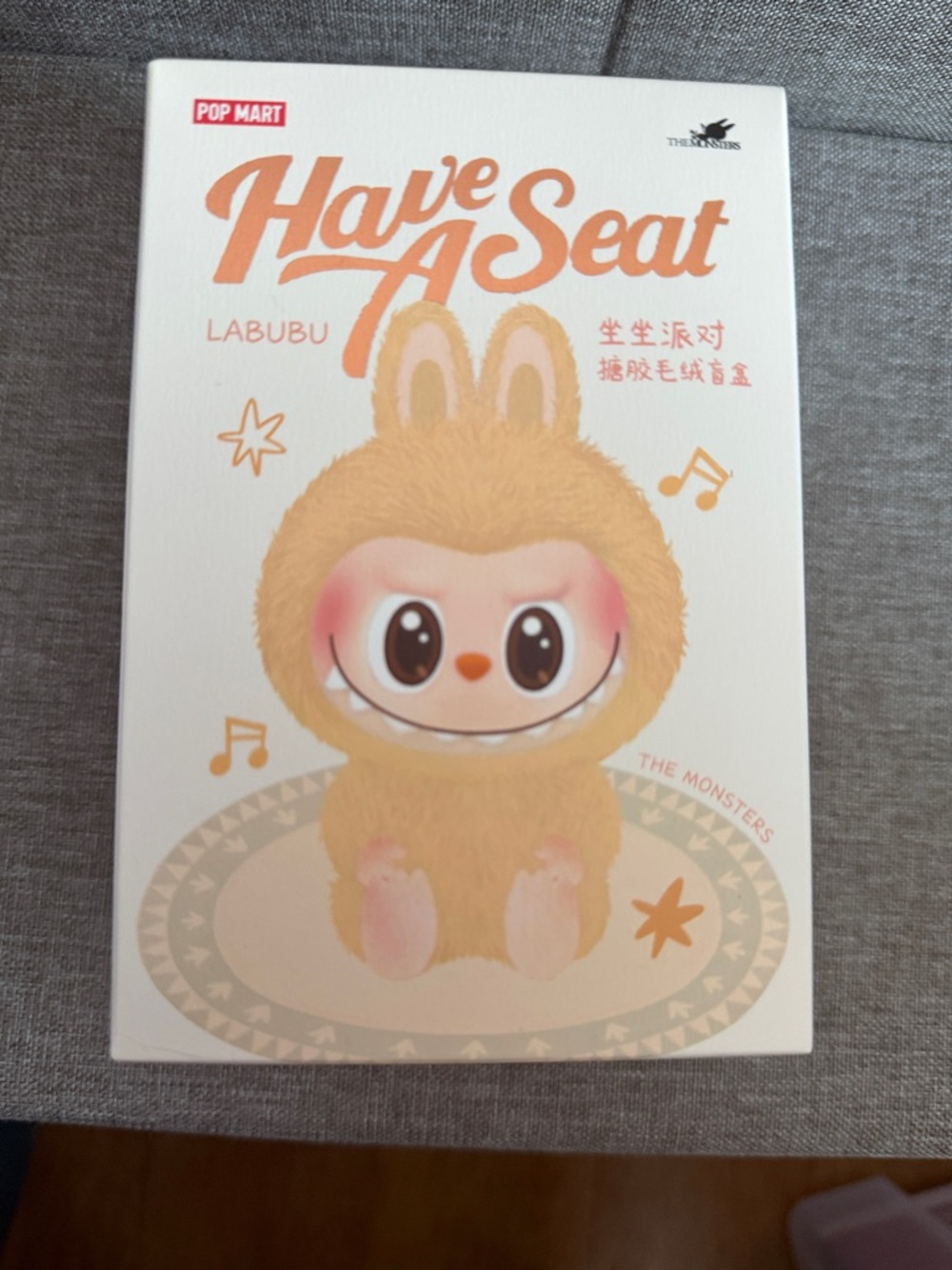 POP MART Have A Seat Labubu Plush - DADA